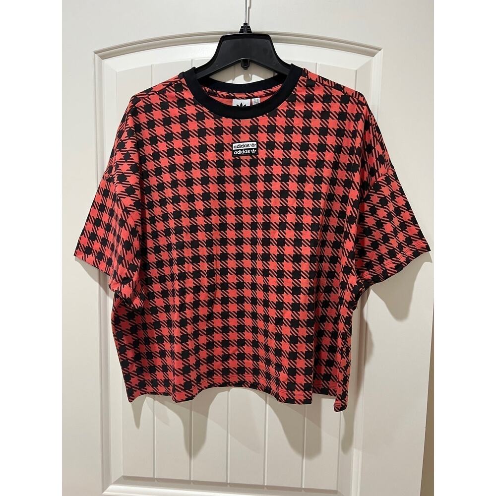 NWT❤️Adidas Boxy Tee szXL - Picture 2 of 10